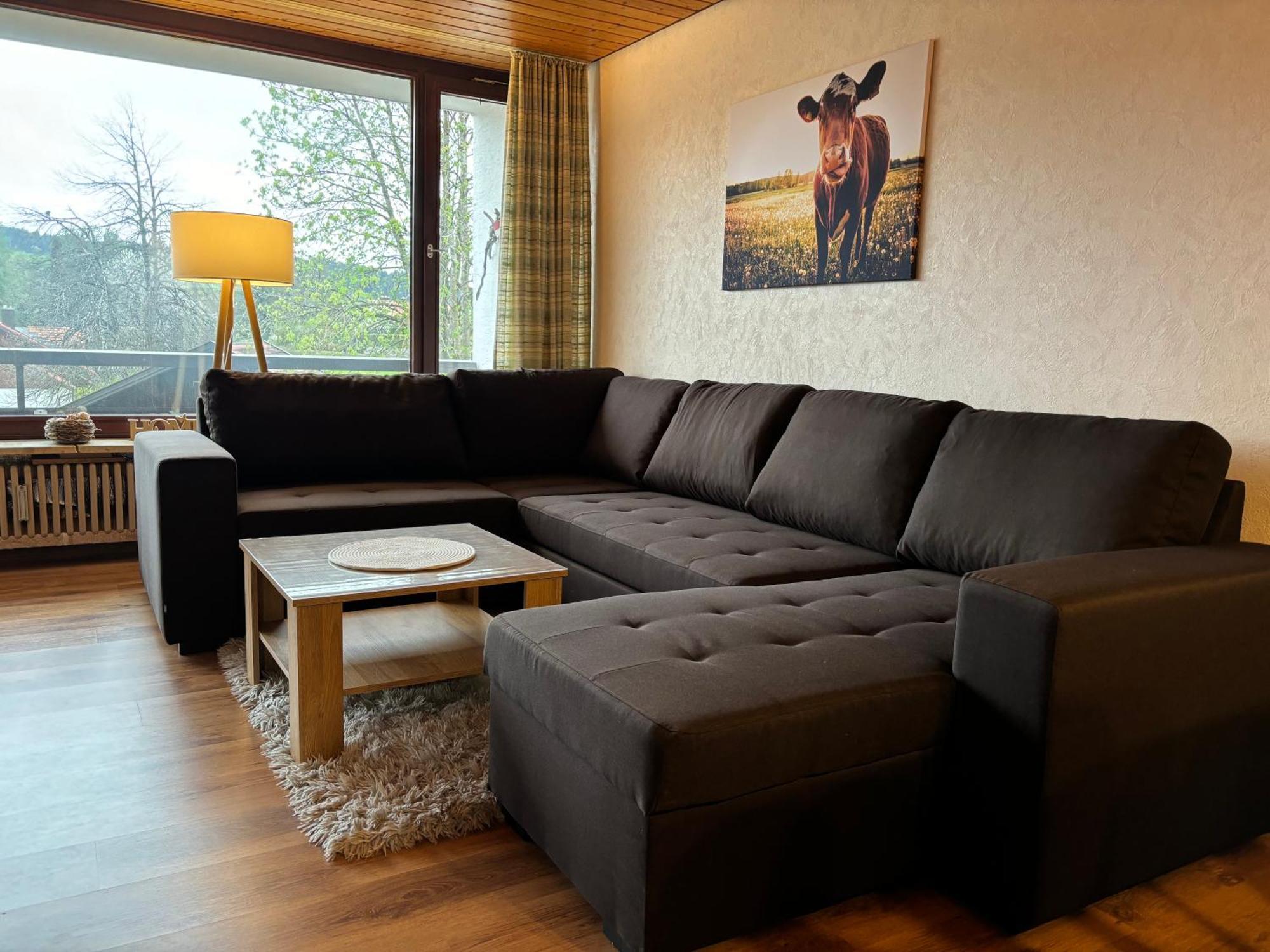Schoene 2 1/2 Zimmer Ferienwohnung In Oberstaufen - Hoamatle - Екстериор снимка